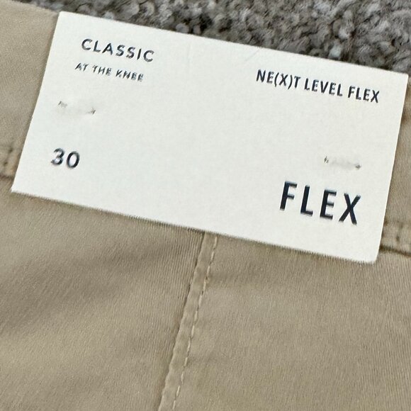 American Eagle N(e)xt Flex kahki shorts size 30 - Picture 3 of 4
